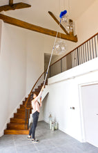 WinHux® 3.47 Metre (136") Extra Long Reach Extendable Duster Telescopic Handle, Bendable and Washable (Only available via Amazon - Contact us for Bulk orders)