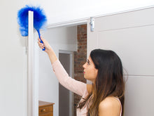 WinHux® 3.47 Metre (136") Extra Long Reach Extendable Duster Telescopic Handle, Bendable and Washable